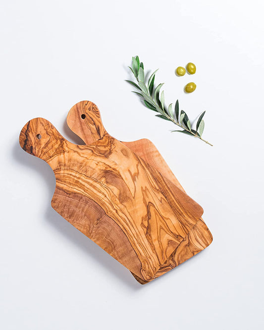 Planches pour Tapas x 2 en bois d'olivier