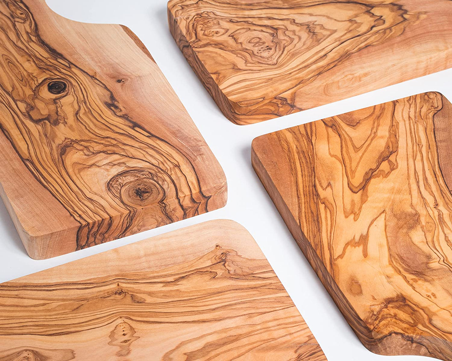 Planches pour Tapas x 2 en bois d'olivier