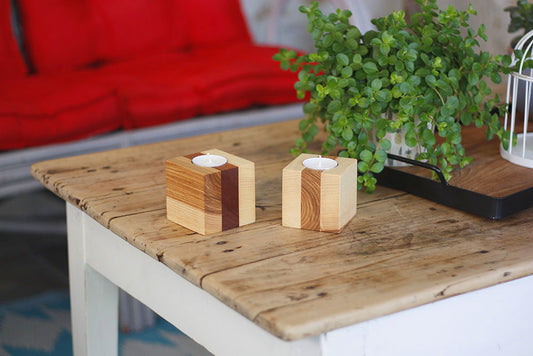 Cube Candle Holders