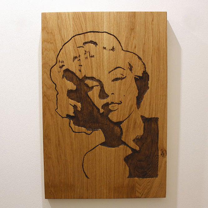 Tableau Marilyn Monroe - Portrait-Atelier Au Bois Zen